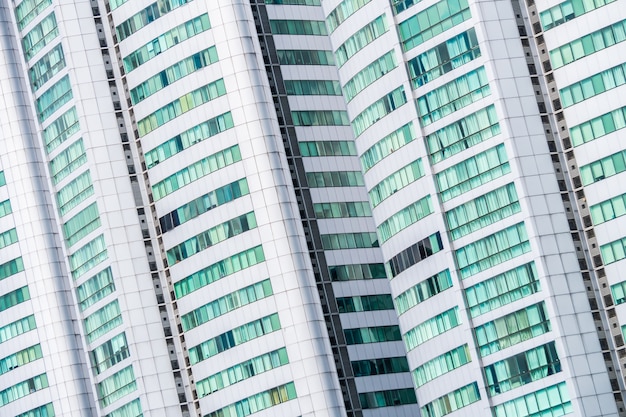 Edificios en diagonal
