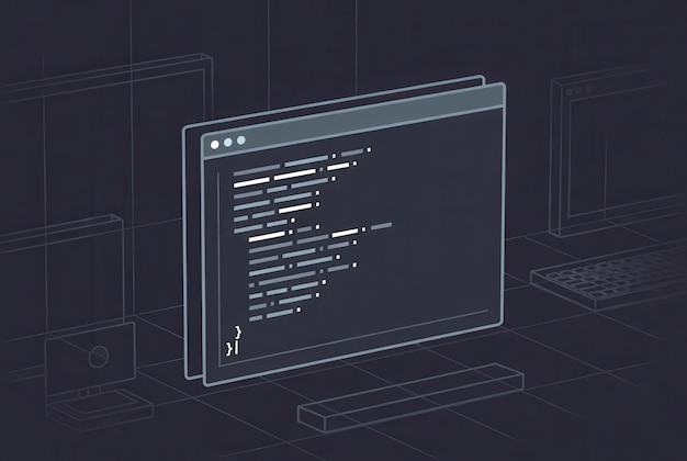 Programming Code Editor Interface