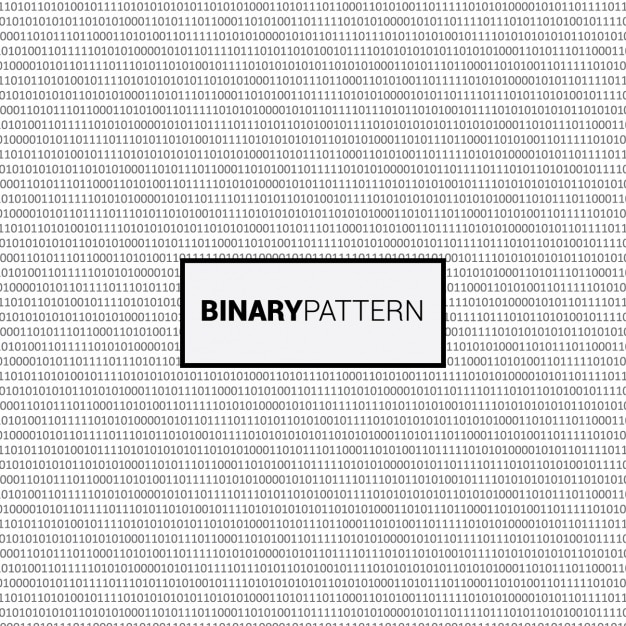 binary code pattern design