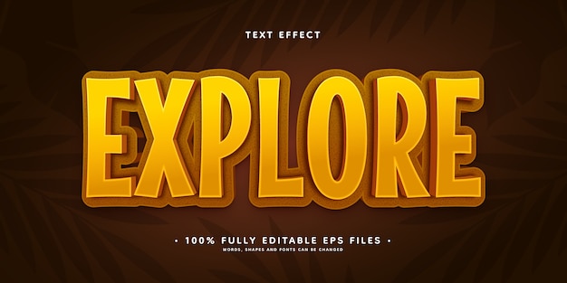 gradient explore text effect