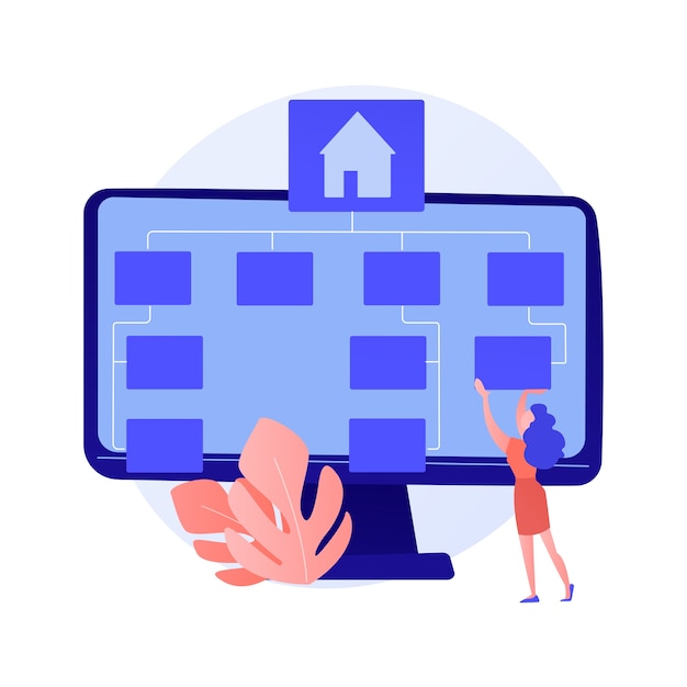 software development, programming, application interface. computer app modernization, pc optimization, program setting. programmer cartoon character.