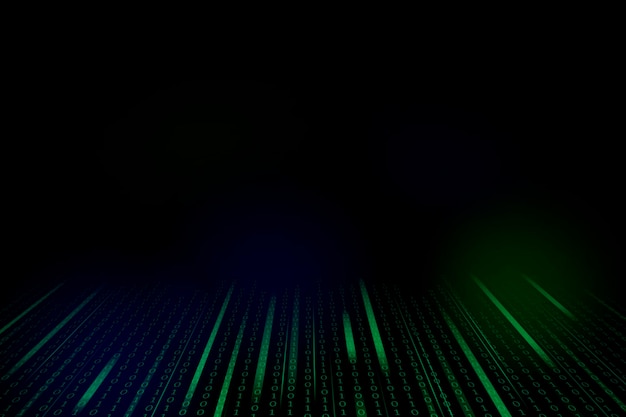 stream of binary code design vector