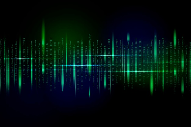 stream of binary code design