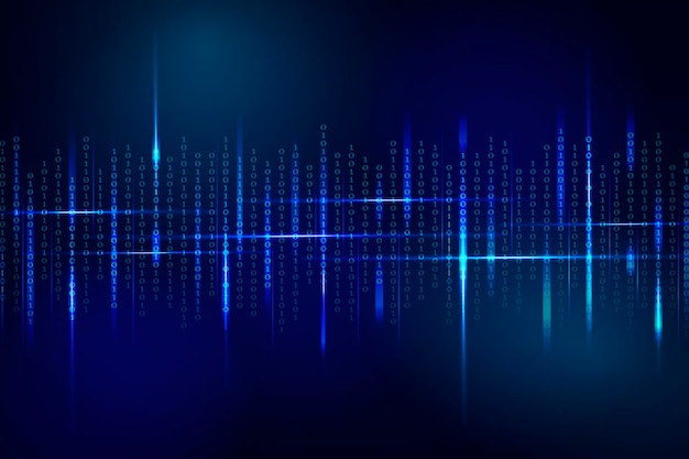 stream of binary code design
