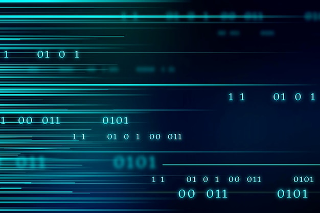 stream of binary code design