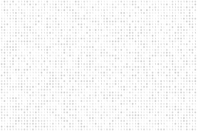 web tech white background digital binary code programming language