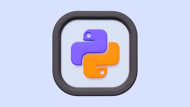 3D Python Coding Programming Technology Background 1