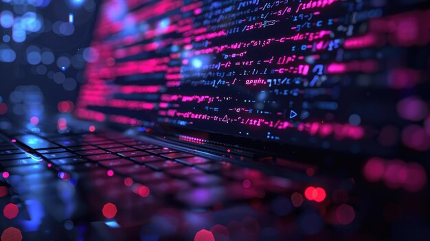 a abstract background of of development software javascript code react js code light background ar 1