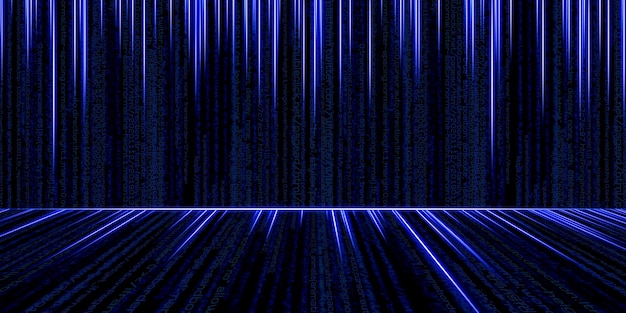 binary code background hacker binary data computer hacking technology of digital binary information