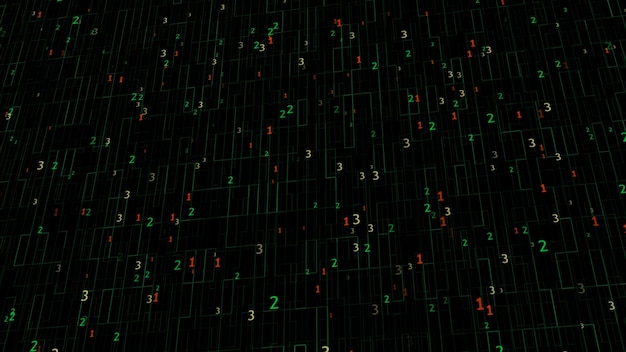 binary code hex code digital modern display programming and futuristic concept background concept of code security binary code on screen display
