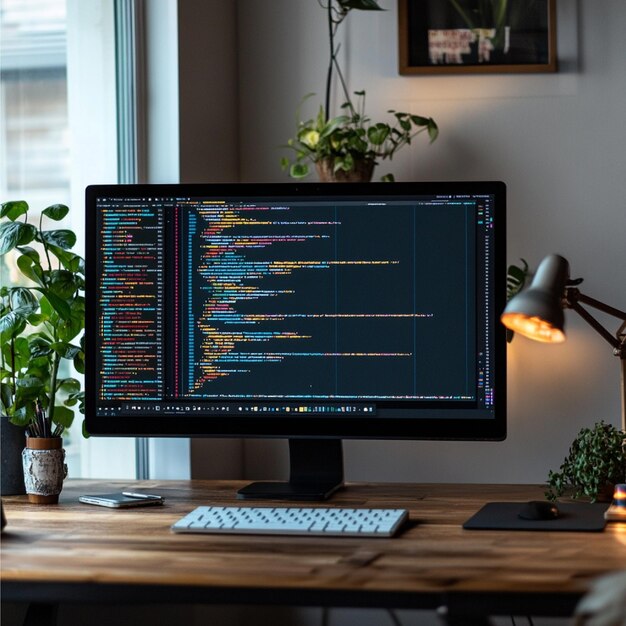 a code editor with multiple programming languages like python java and javascript displayed in a