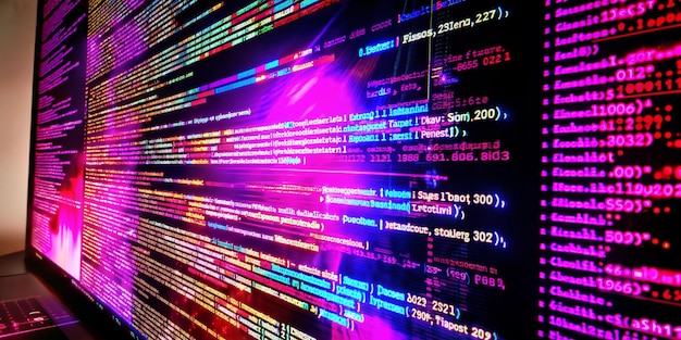 coding programming source code screen programming code abstract screen software developer computer scrip