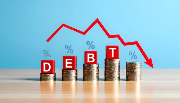 debt reduction and interest rate decrease