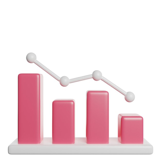 decrease analytics graph