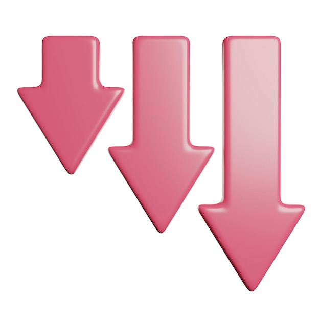 decrease analytics graph