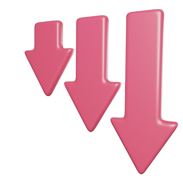 decrease analytics graph