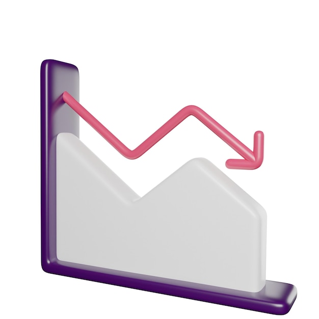 decrease analytics graph