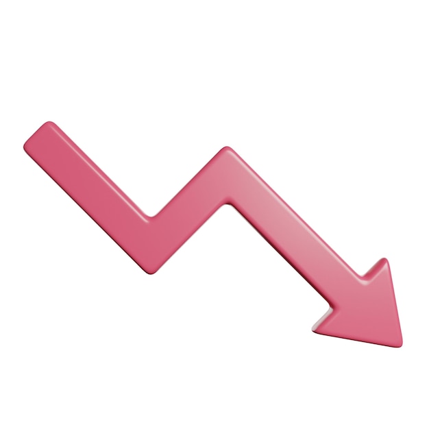 decrease analytics graph