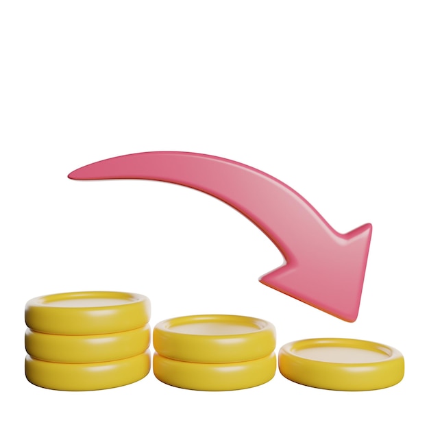 decrease analytics graph