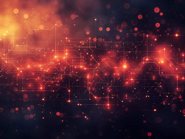 digital binary code matrix background scientific technology data binary code network