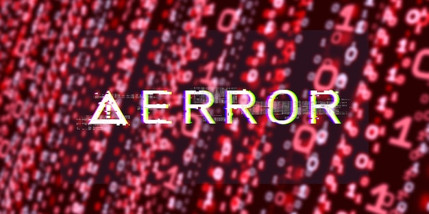 error binary code computer virus binary data computer hacking digital binary screen technology