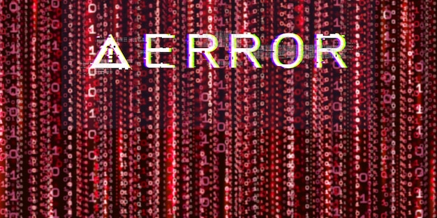 error binary code computer virus binary data computer hacking digital binary screen technology