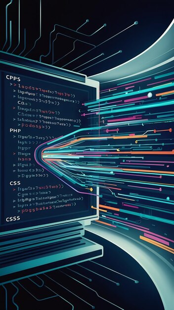 php coding computer css data digital function concept
