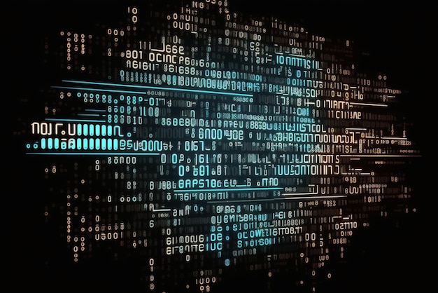 programming code abstract technology background of software developer and computer script