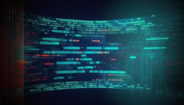programming code abstract technology background of software developer and computer script