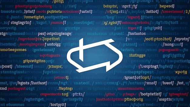 programming code abstract technology background of software developer and computer script