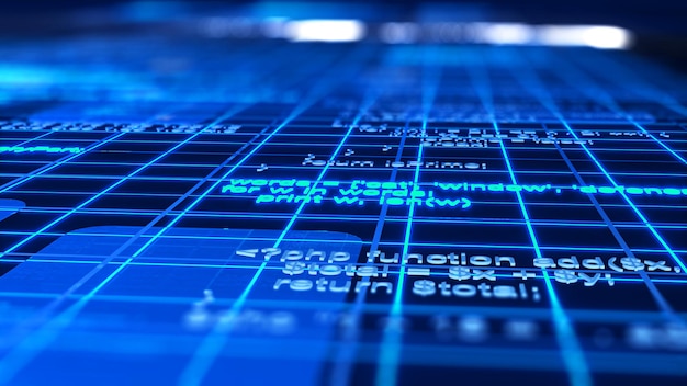 programming in a programming language for a system.programming is used to develop systems.source code developer, programming concept model,3d rendering