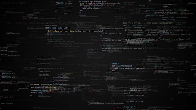 ruby programming code background