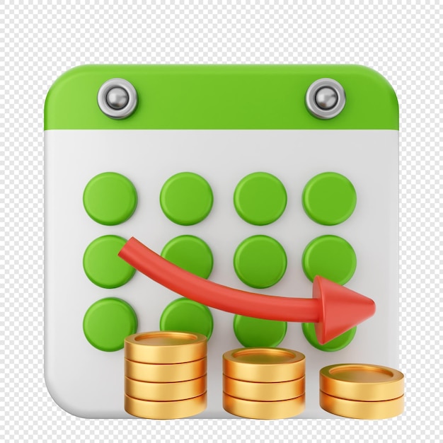 3d calendar decrease profit