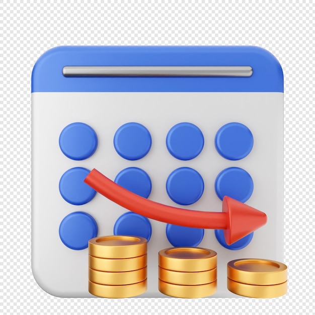 3d calendar decrease profit