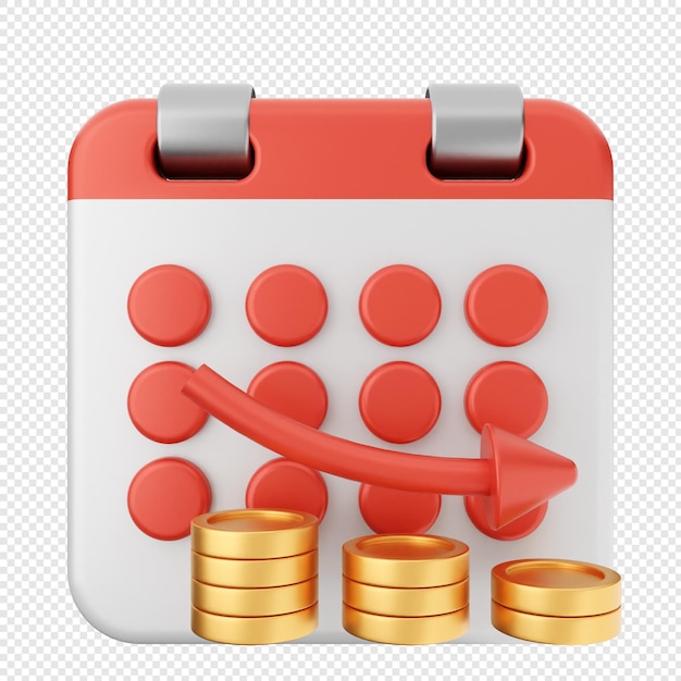 3d calendar decrease profit