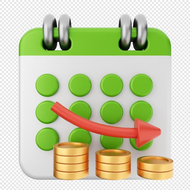 3d calendar decrease profit