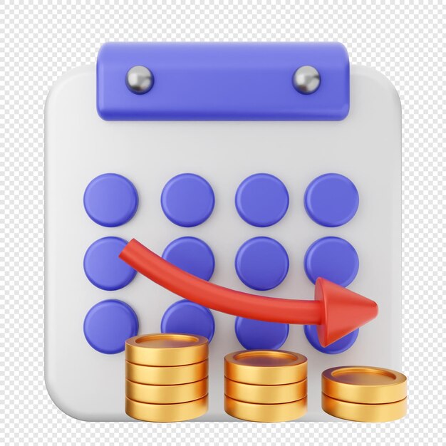 3d calendar decrease profit