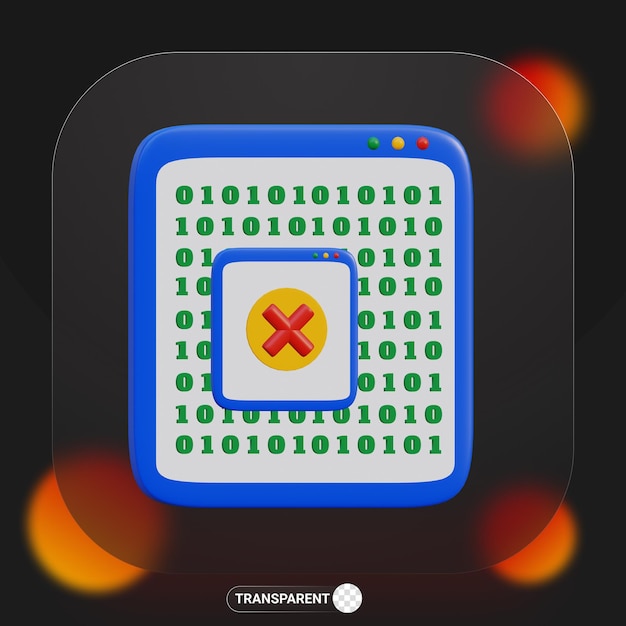 3d rendering error message coding program