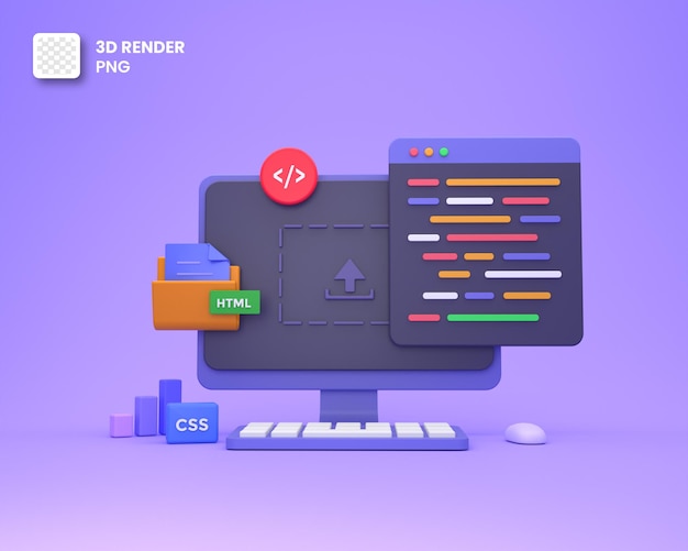 3d web development or software development or web design coding and programing