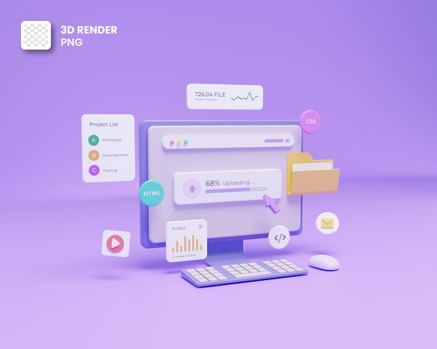 3d web development or software development or web design user interface ui or coding and programming