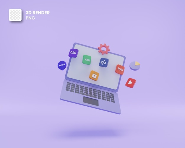 3d web development or software development or web design user interface ui and programming coding