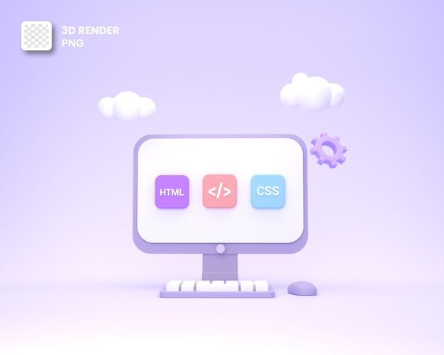 3d web development or software development or web design user interface ui and programming coding
