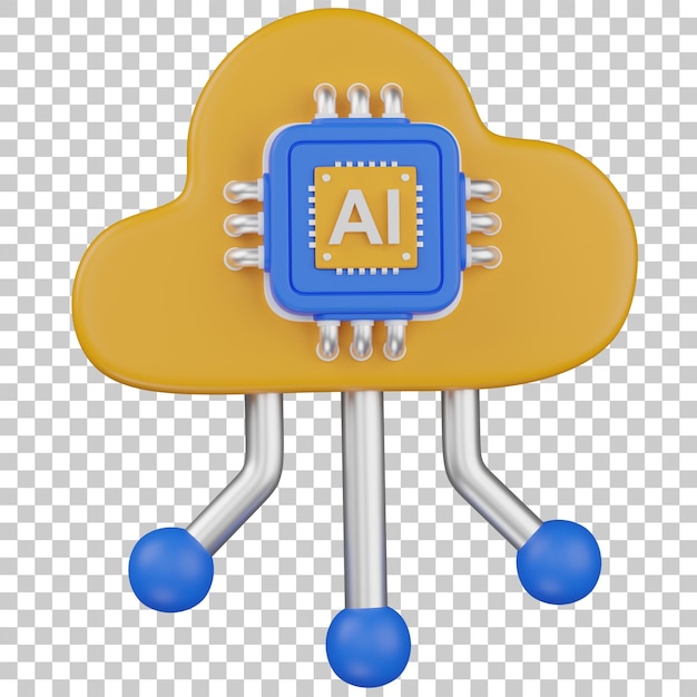 ai cloud computing technology with processor for data processing