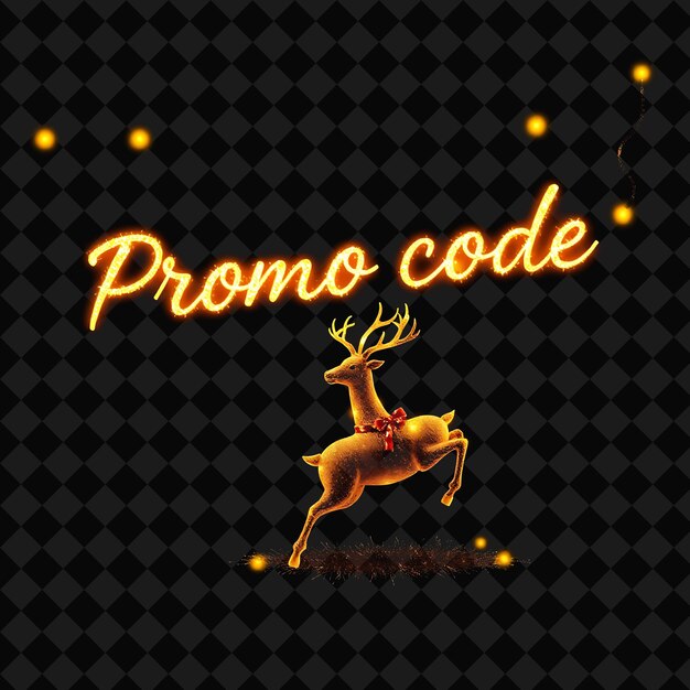 a deer on a black background with the words code code code code code