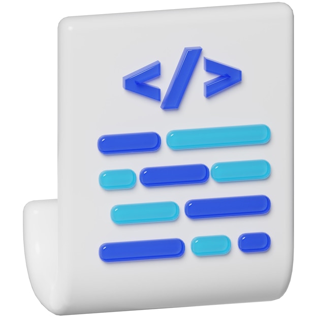 script programming code files document 3d object