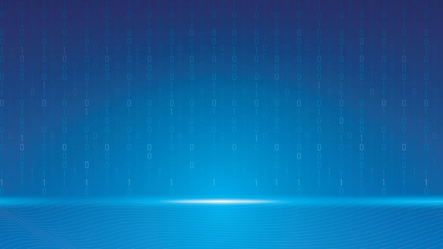 abstract binary code data background