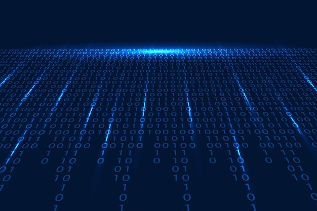 abstract binary code patterns background