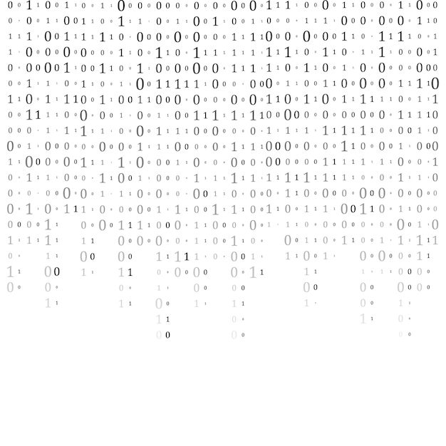 abstract matrix background binary computer code coding hacker concept vector background illustration