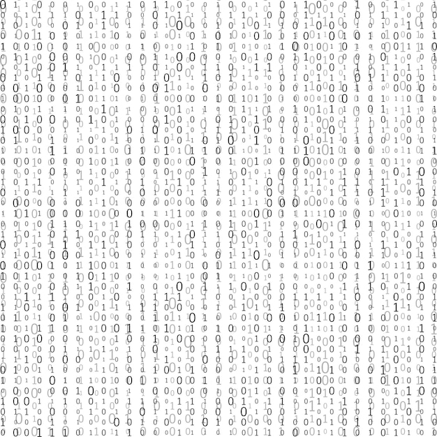 abstract matrix background binary computer code coding hacker concept vector background illustration