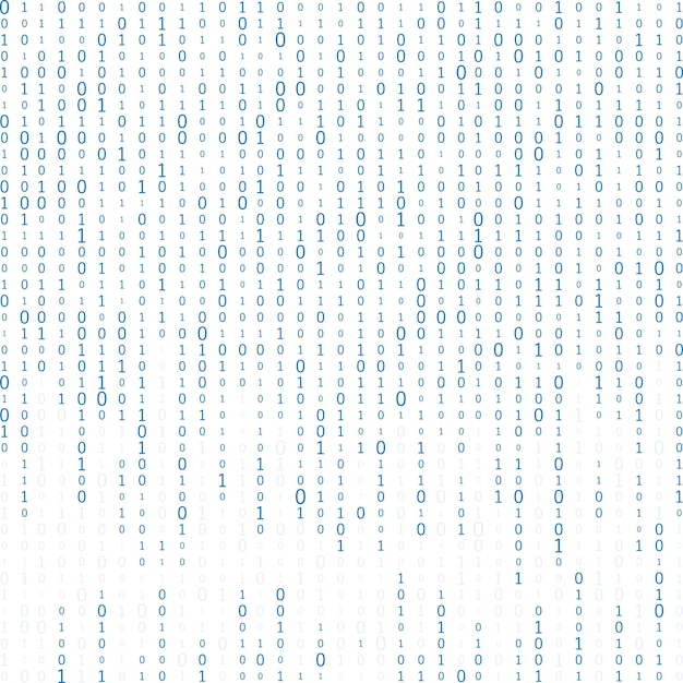 abstract matrix background binary computer code coding hacker concept vector background illustration